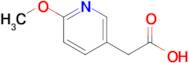 2-(6-Methoxypyridin-3-yl)acetic acid