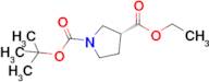 (R)-1-tert-Butyl 3-ethyl pyrrolidine-1,3-dicarboxylate