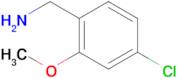 (4-Chloro-2-methoxyphenyl)methanamine