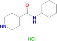 N-Cyclohexyl-4-piperidinecarboxamide hydrochloride