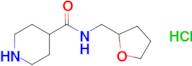 N-((Tetrahydrofuran-2-yl)methyl)piperidine-4-carboxamide hydrochloride