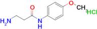 3-Amino-N-(4-methoxyphenyl)propanamide hydrochloride