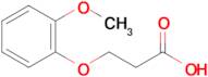 3-(2-Methoxyphenoxy)propanoic acid