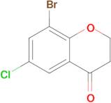 8-Bromo-6-chlorochroman-4-one