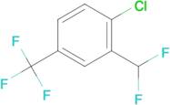 1-Chloro-2-(difluoromethyl)-4-(trifluoromethyl)benzene