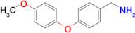 (4-(4-Methoxyphenoxy)phenyl)methanamine