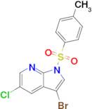 3-Bromo-5-chloro-1-[(4-methylphenyl)sulfonyl]-1H-pyrrolo[2,3-b]pyridine