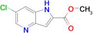 6-Chloro-1H-pyrrolo[3,2-b]pyridine-2-carboxylic acid methyl ester