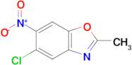5-Chloro-2-methyl-6-nitrobenzo[d]oxazole