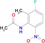 N-(3-Fluoro-2-methyl-6-nitrophenyl)acetamide