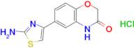 6-(2-Aminothiazol-4-yl)-2H-benzo[b][1,4]oxazin-3(4H)-one hydrochloride