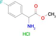 Methyl 2-amino-2-(4-fluorophenyl)acetate hydrochloride