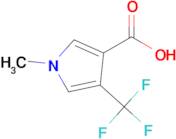 1-Methyl-4-(trifluoromethyl)-1H-pyrrole-3-carboxylic acid