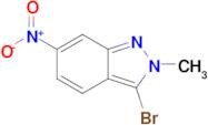 3-Bromo-2-methyl-6-nitro-2H-indazole