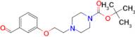 tert-Butyl 4-(2-(3-formylphenoxy)ethyl)piperazine-1-carboxylate