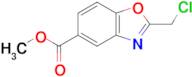 Methyl 2-(chloromethyl)benzo[d]oxazole-5-carboxylate