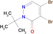 4,5-Dibromo-2-(tert-butyl)pyridazin-3(2H)-one