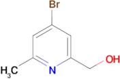 (4-Bromo-6-methylpyridin-2-yl)methanol