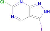 6-Chloro-3-iodo-1H-pyrazolo[3,4-d]pyrimidine