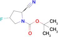 (2S,4R)-tert-Butyl 2-cyano-4-fluoropyrrolidine-1-carboxylate