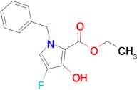 Ethyl 1-benzyl-4-fluoro-3-hydroxy-1H-pyrrole-2-carboxylate