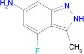 4-Fluoro-3-methyl-1H-indazol-6-amine