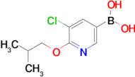 (5-Chloro-6-isobutoxypyridin-3-yl)boronic acid