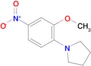 1-(2-Methoxy-4-nitrophenyl)pyrrolidine