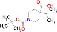 1-(tert-Butoxycarbonyl)-4-isopropylpiperidine-4-carboxylic acid
