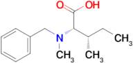 (2S,3S)-2-(Benzyl(methyl)amino)-3-methylpentanoic acid