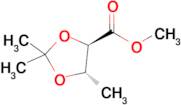 (4R,5S)-Methyl 2,2,5-trimethyl-1,3-dioxolane-4-carboxylate