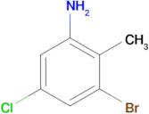 3-Bromo-5-chloro-2-methylaniline