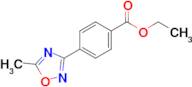 Ethyl 4-(5-methyl-1,2,4-oxadiazol-3-yl)benzoate