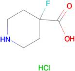 4-Fluoropiperidine-4-carboxylic acid hydrochloride