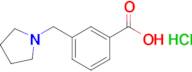 3-(Pyrrolidin-1-ylmethyl)benzoic acid hydrochloride