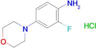 2-Fluoro-4-morpholinoaniline hydrochloride