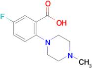 5-Fluoro-2-(4-methylpiperazin-1-yl)benzoic acid