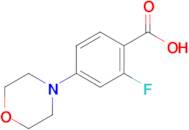 2-Fluoro-4-morpholinobenzoic acid