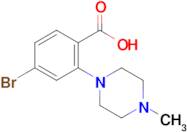 4-Bromo-2-(4-methylpiperazin-1-yl)benzoic acid