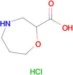 1,4-Oxazepane-2-carboxylic acid hydrochloride