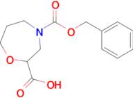 4-((Benzyloxy)carbonyl)-1,4-oxazepane-2-carboxylic acid