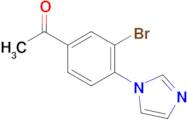 1-(3-Bromo-4-(1H-imidazol-1-yl)phenyl)ethanone