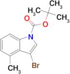tert-Butyl 3-bromo-4-methyl-1H-indole-1-carboxylate