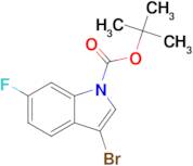 tert-Butyl 3-bromo-6-fluoro-1H-indole-1-carboxylate