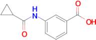 3-(Cyclopropanecarboxamido)benzoic acid