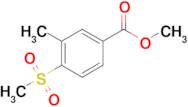 Methyl 3-methyl-4-(methylsulfonyl)benzoate