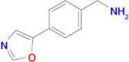 (4-(Oxazol-5-yl)phenyl)methanamine