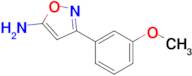 3-(3-Methoxyphenyl)isoxazol-5-amine