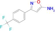 3-(4-(Trifluoromethyl)phenyl)isoxazol-5-amine