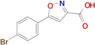 5-(4-Bromophenyl)isoxazole-3-carboxylic acid